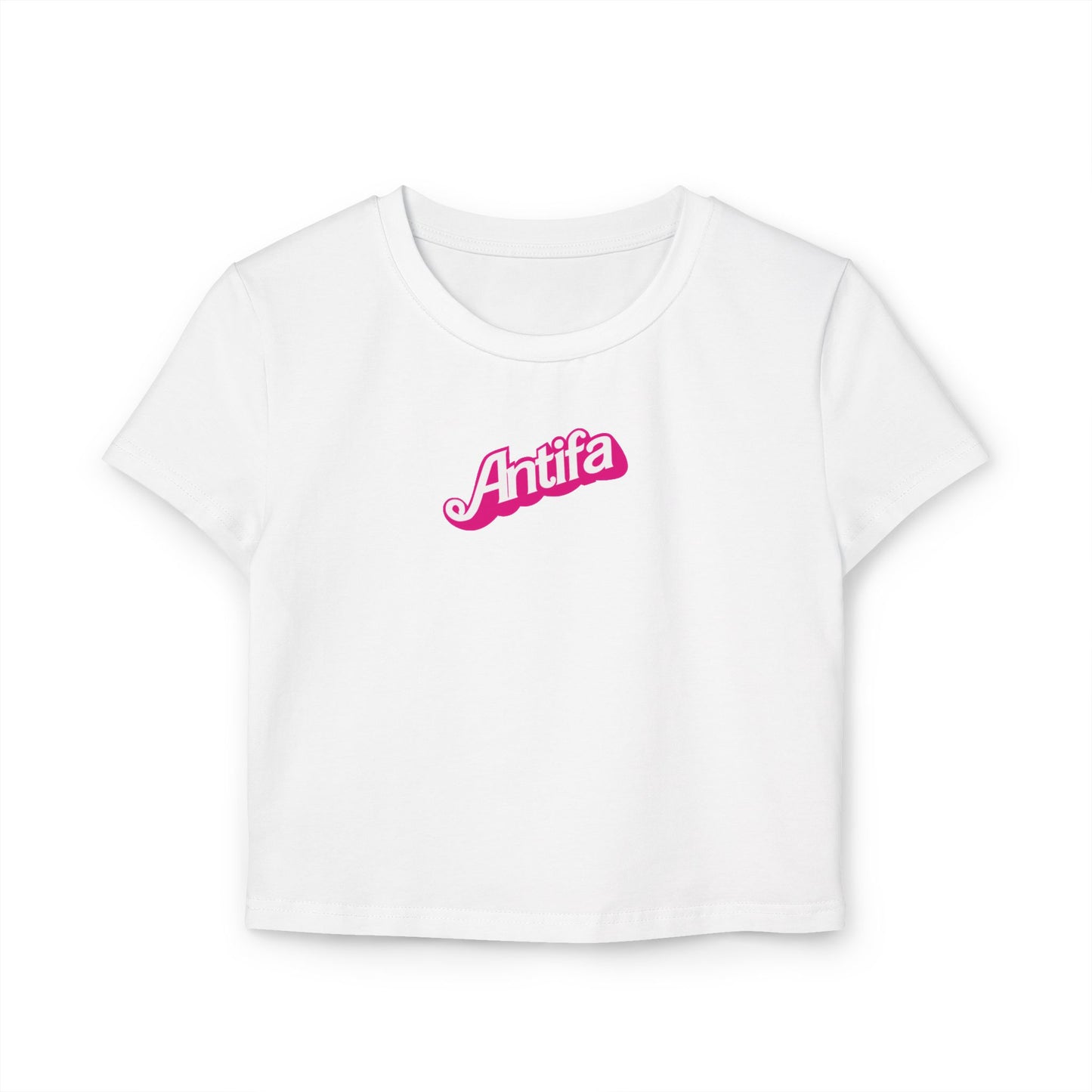 Barbie Antifa Cropped Tee