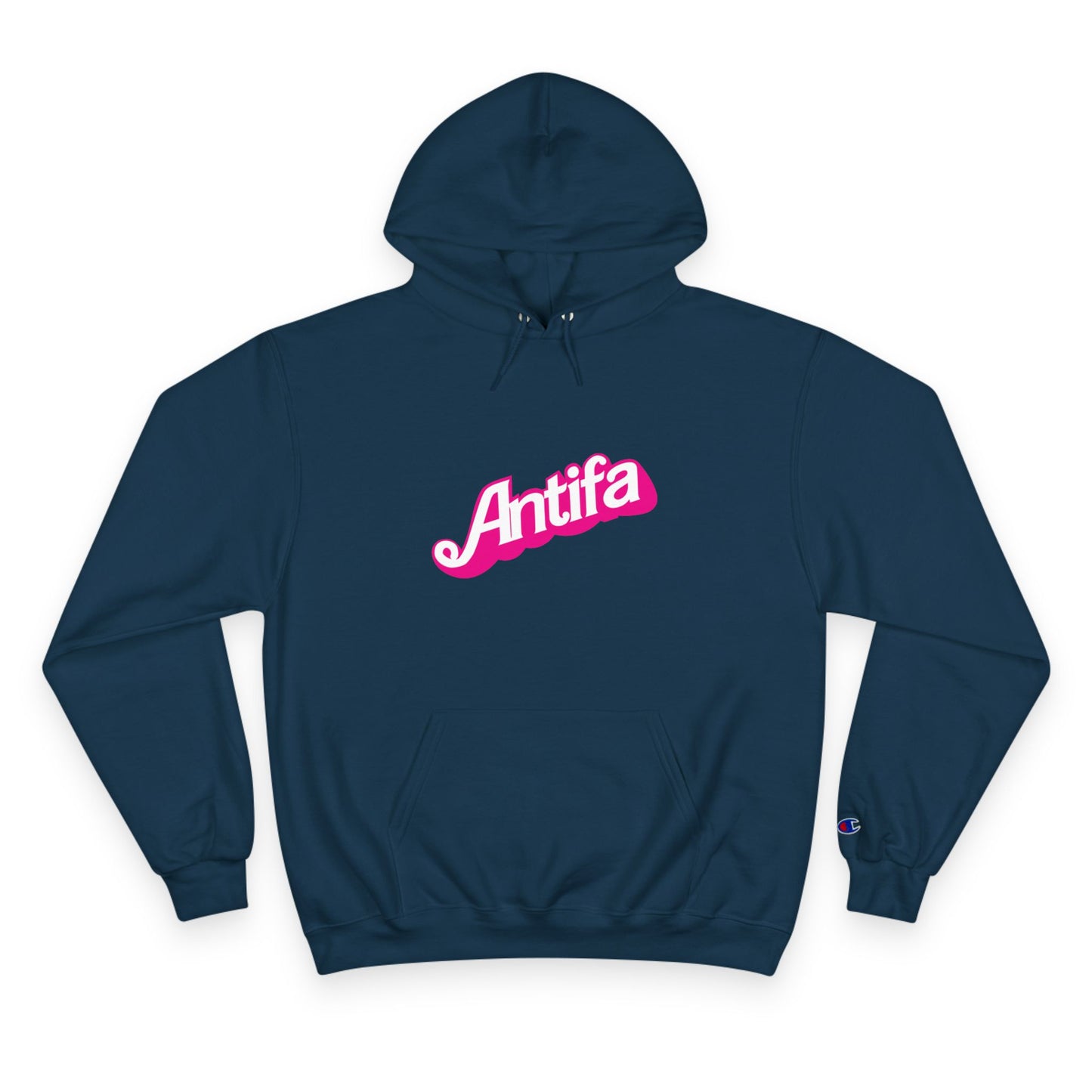 Barbie Antifa Champion Hooded Sweatshirt