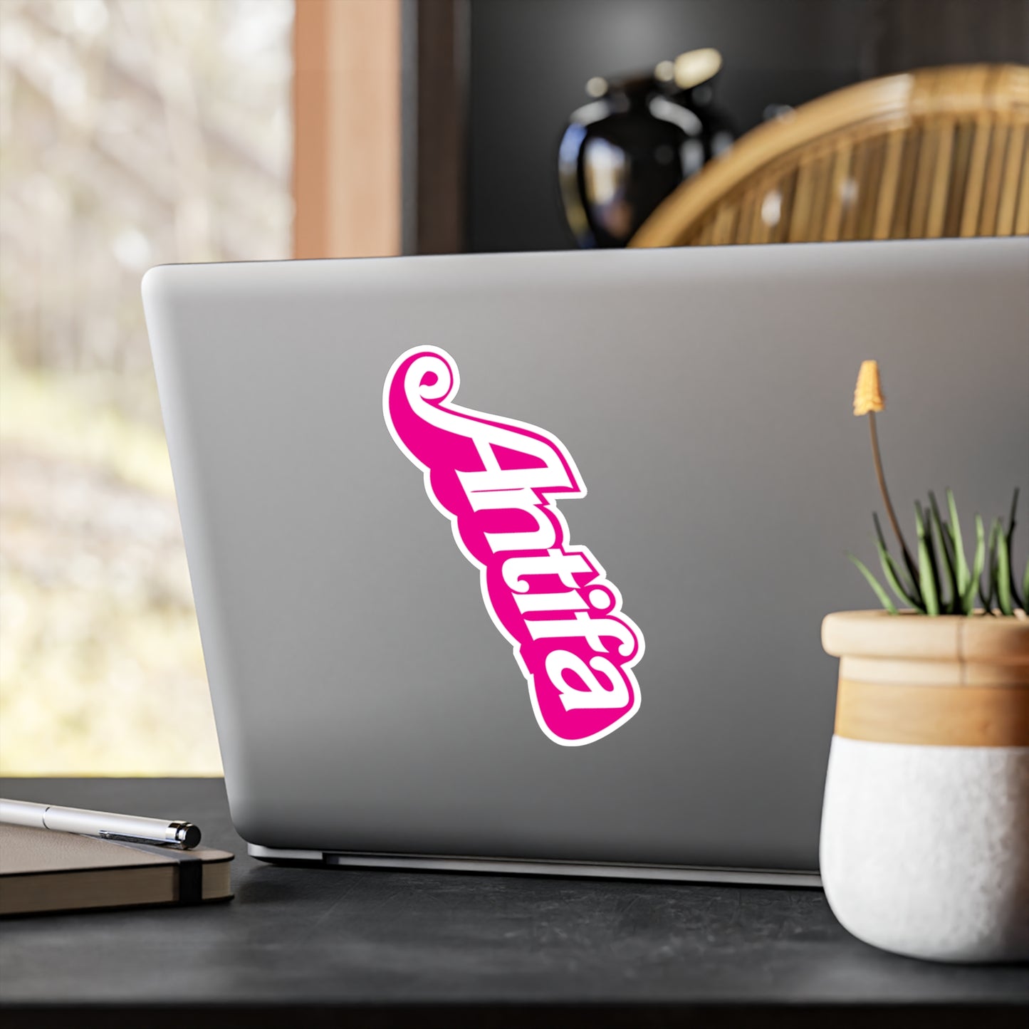 Barbie Antifa Vinyl Decal