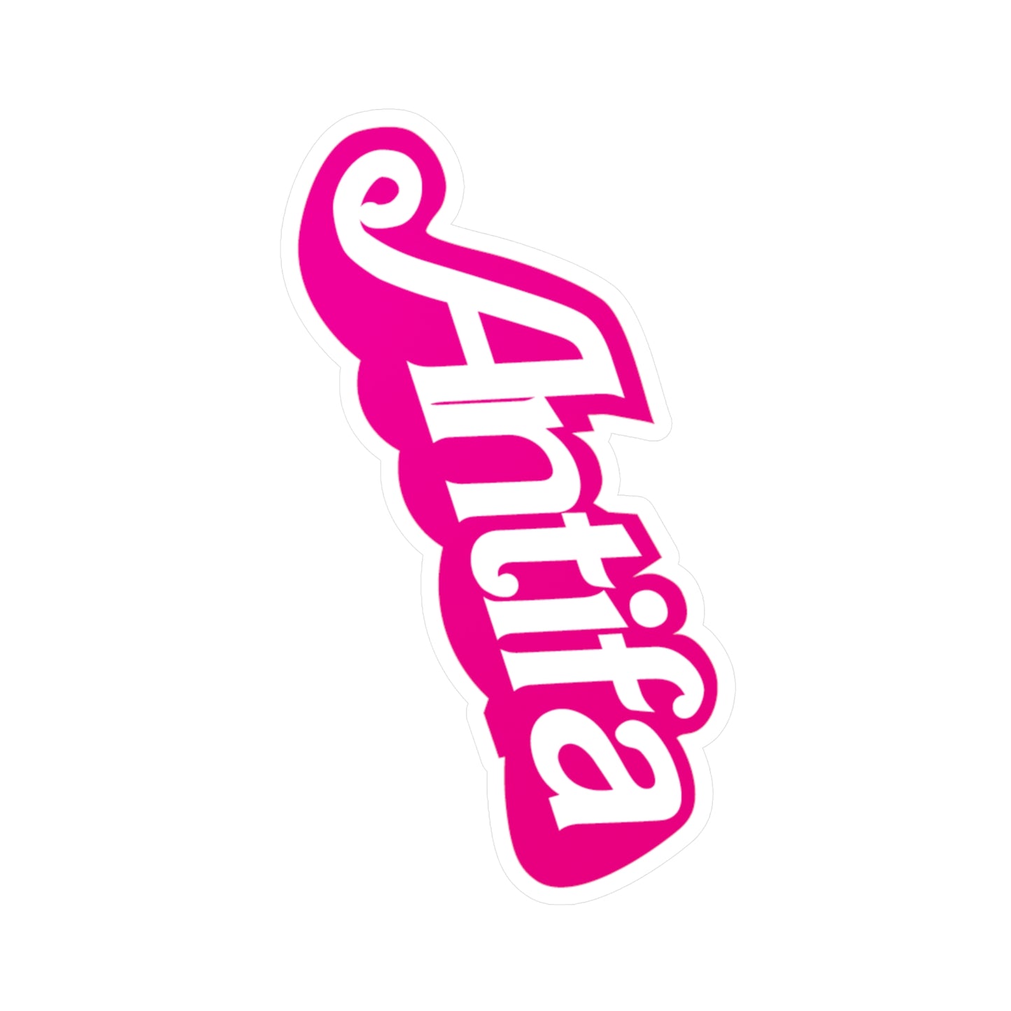 Barbie Antifa Vinyl Decal