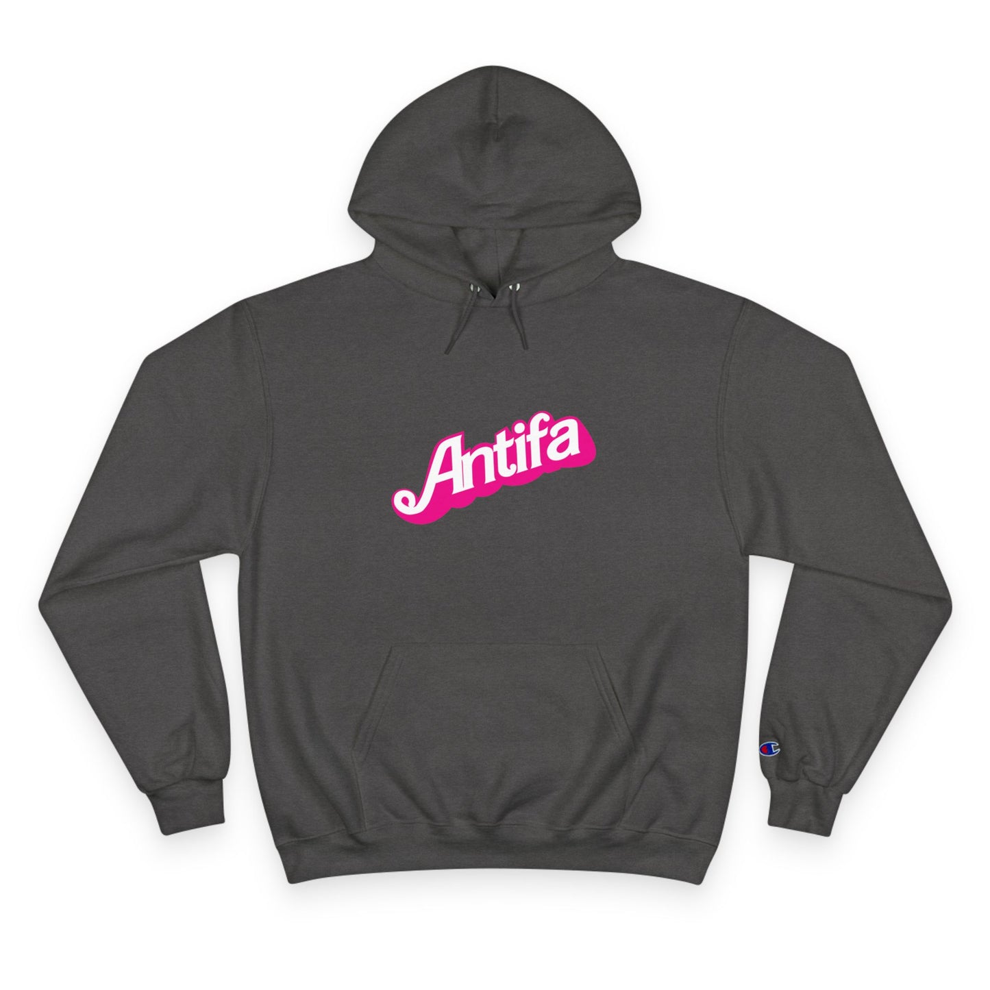 Barbie Antifa Champion Hooded Sweatshirt
