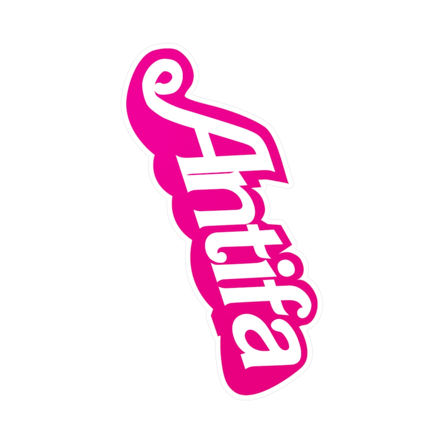 Barbie Antifa Vinyl Decal