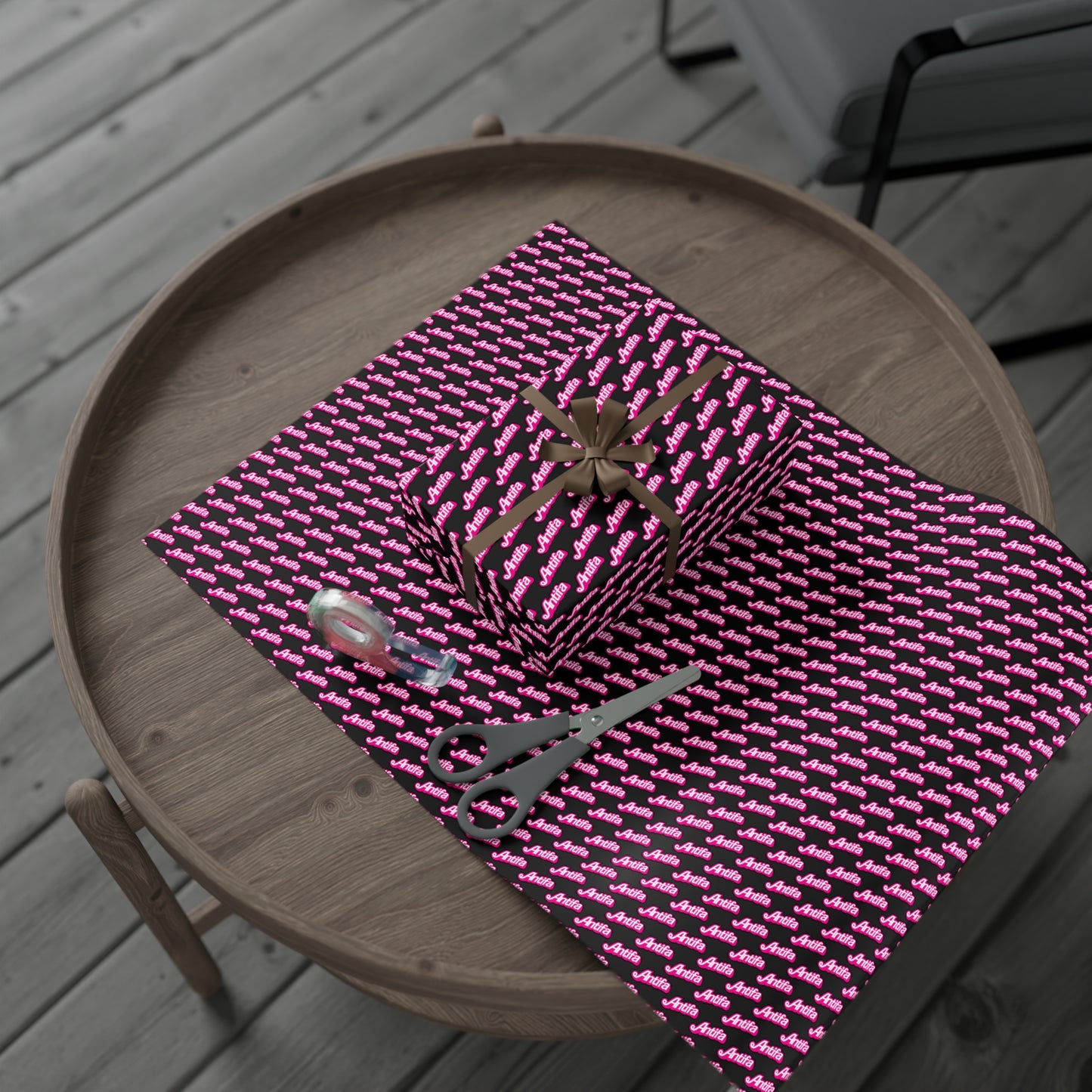 Antifa Gift Wrap Paper