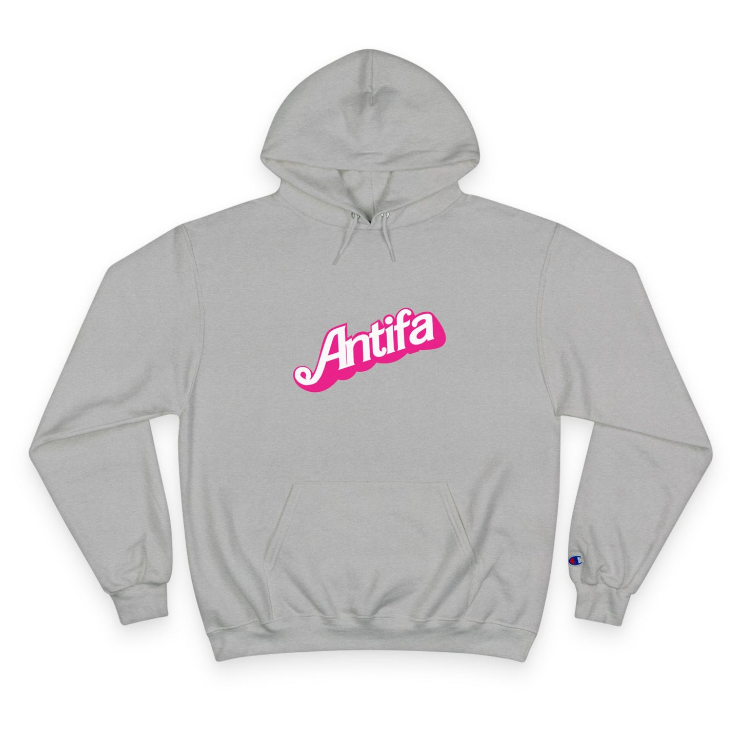 Barbie Antifa Champion Hooded Sweatshirt