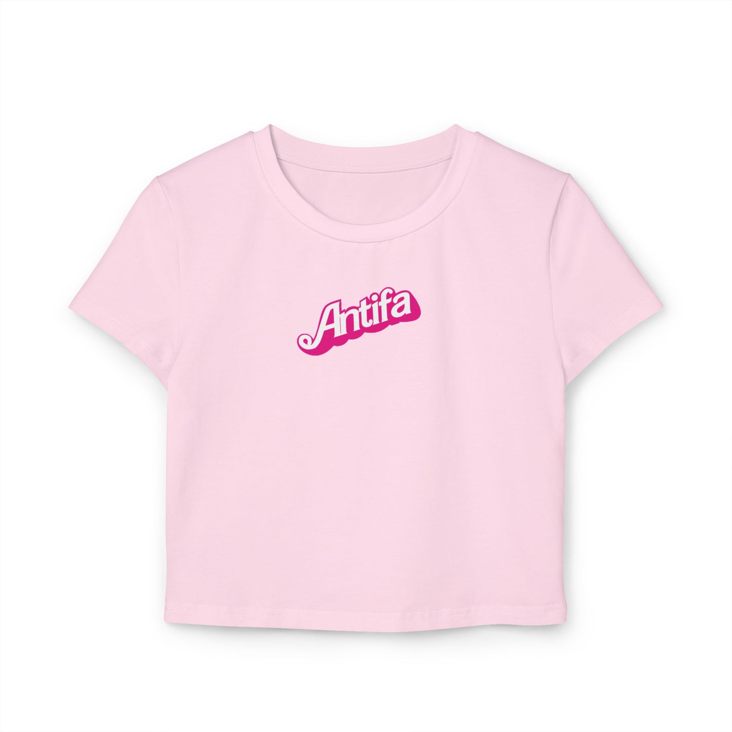 Barbie Antifa Cropped Tee