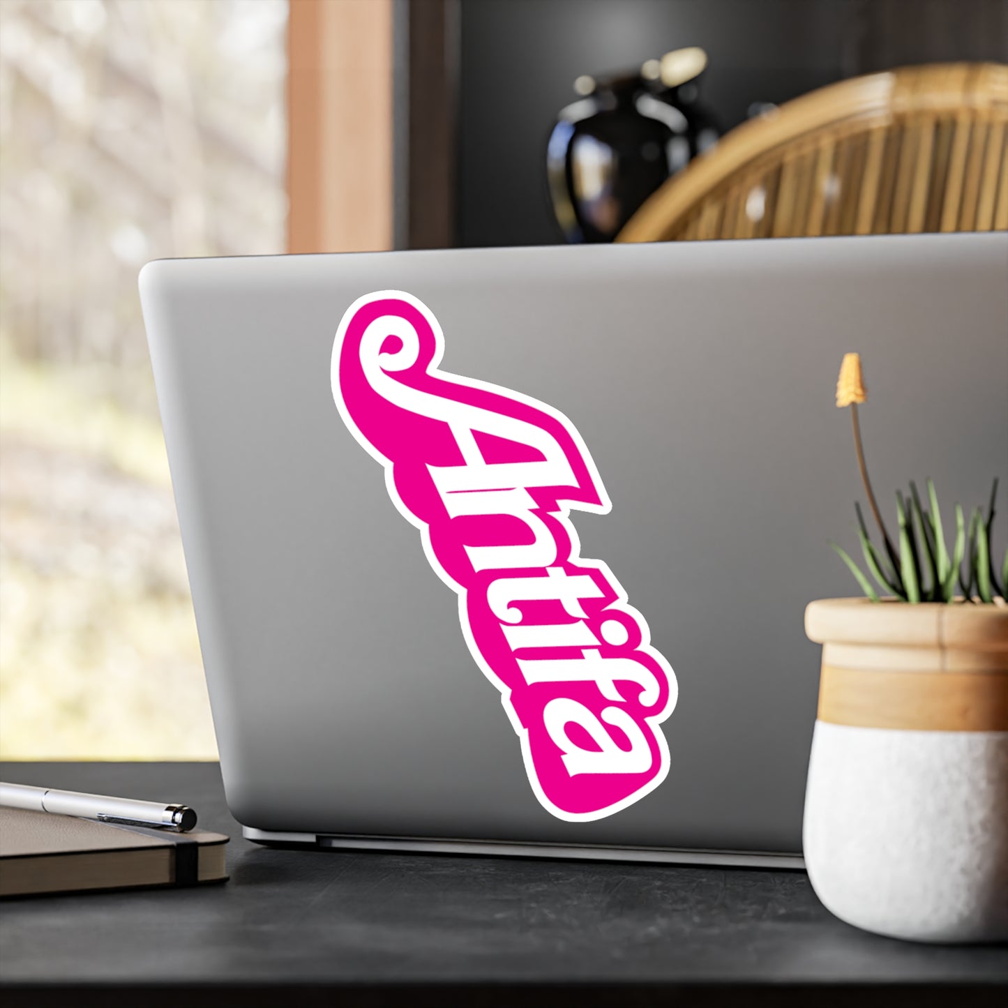 Barbie Antifa Vinyl Decal