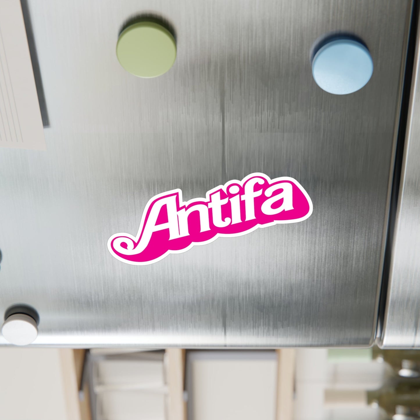 Barbie Antifa Vinyl Decal