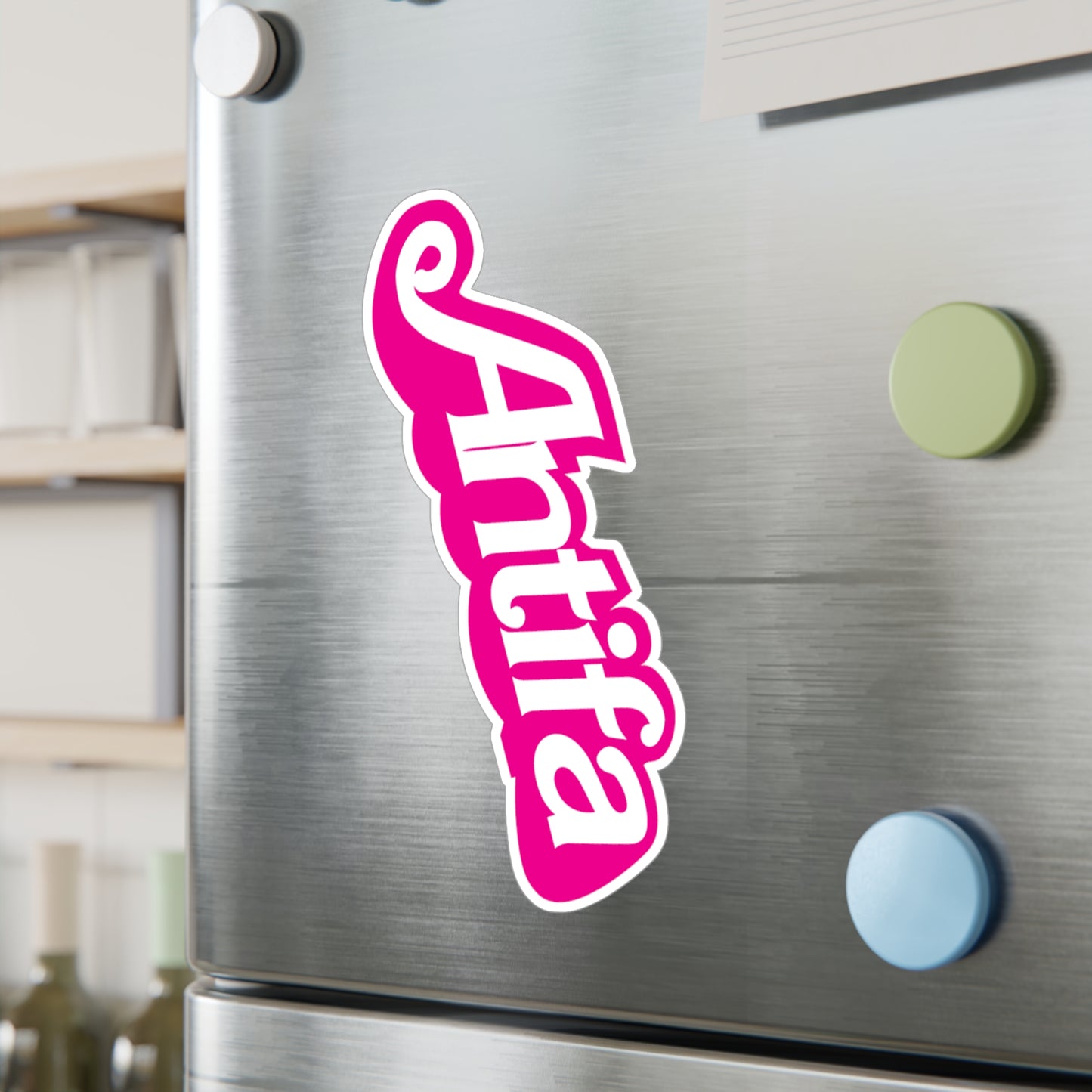 Barbie Antifa Vinyl Decal