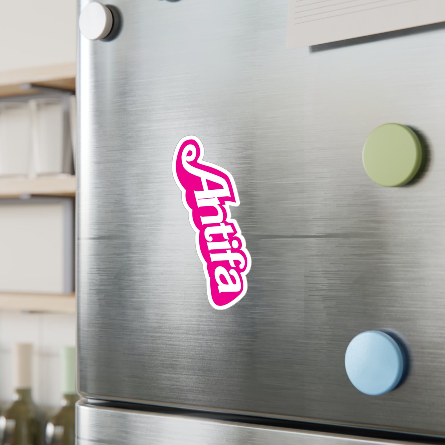 Barbie Antifa Vinyl Decal