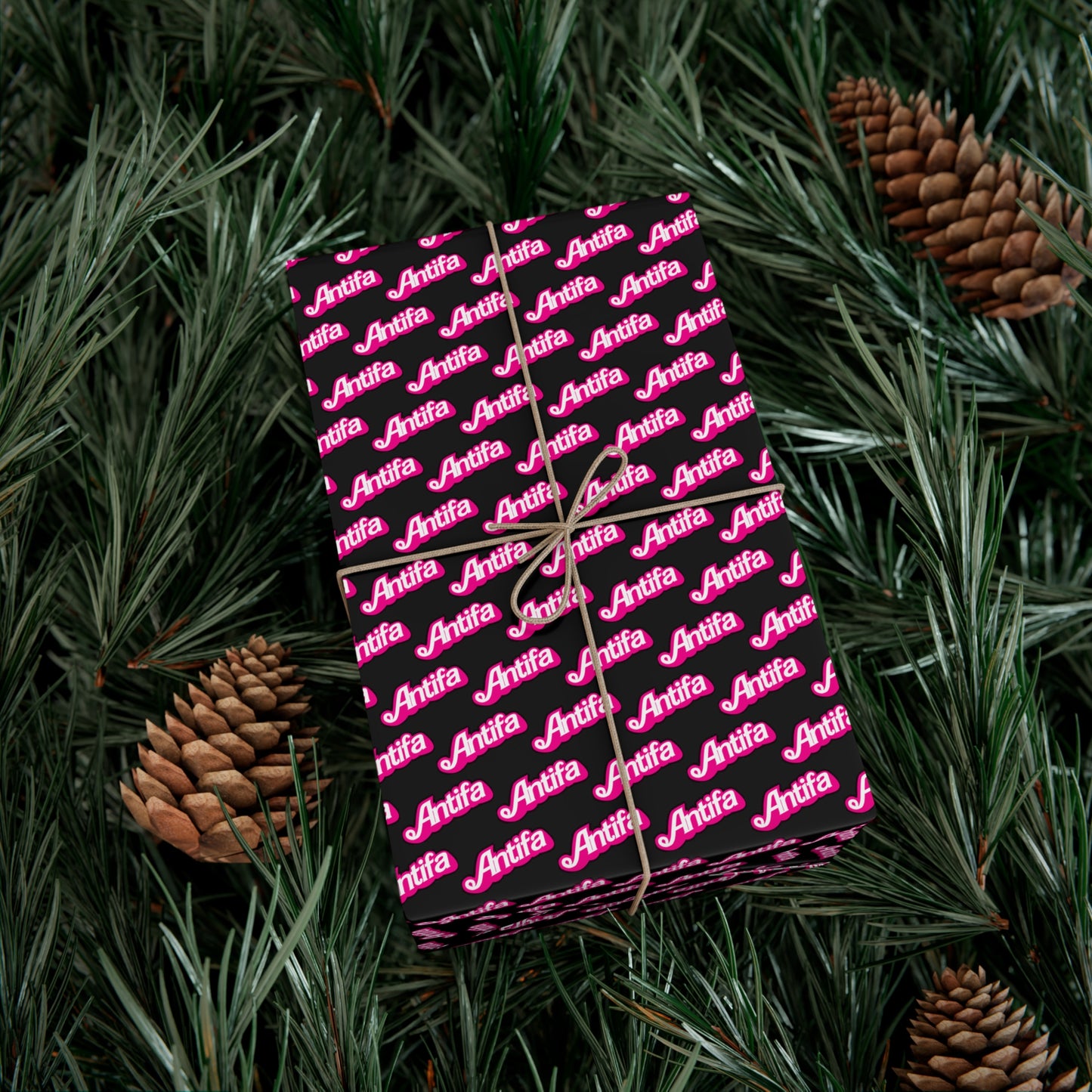 Antifa Gift Wrap Paper