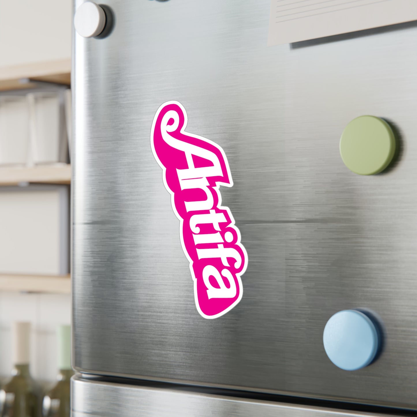 Barbie Antifa Vinyl Decal