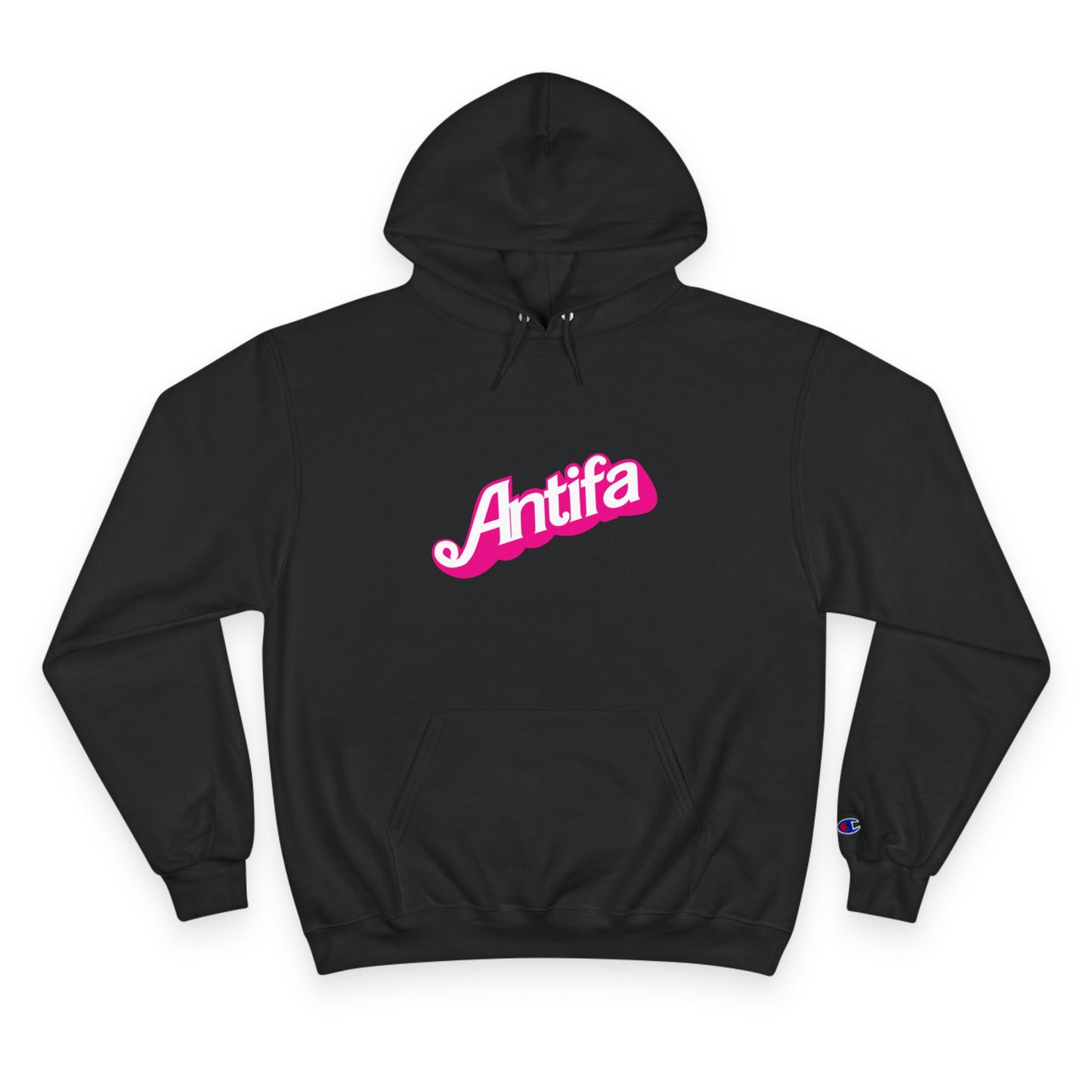 Barbie Antifa Champion Hooded Sweatshirt