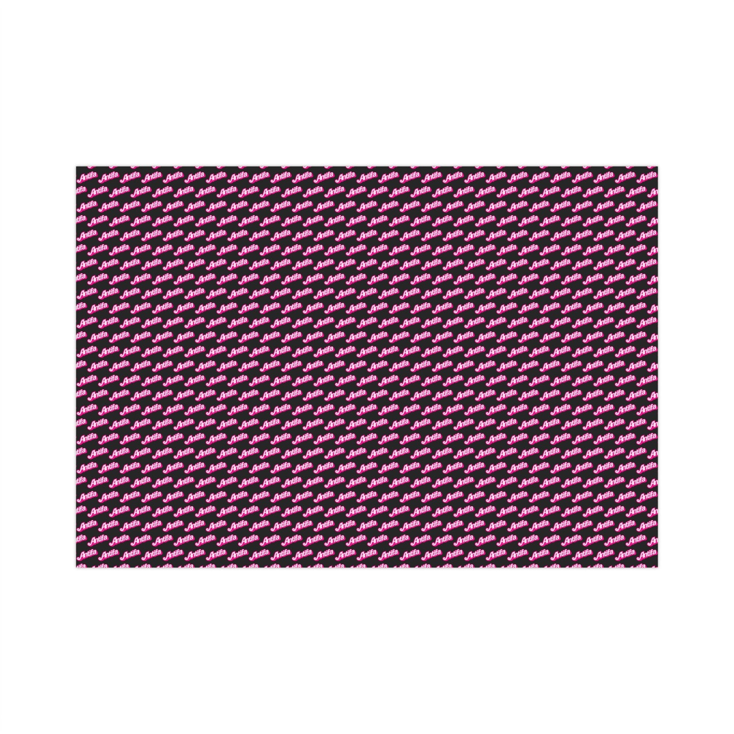 Antifa Gift Wrap Paper