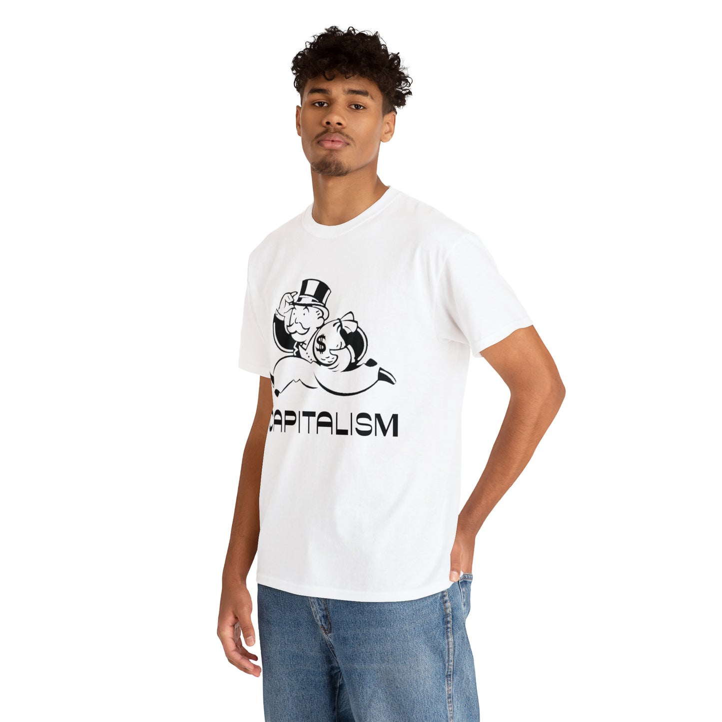 Capitalism Monopoly Man Tee