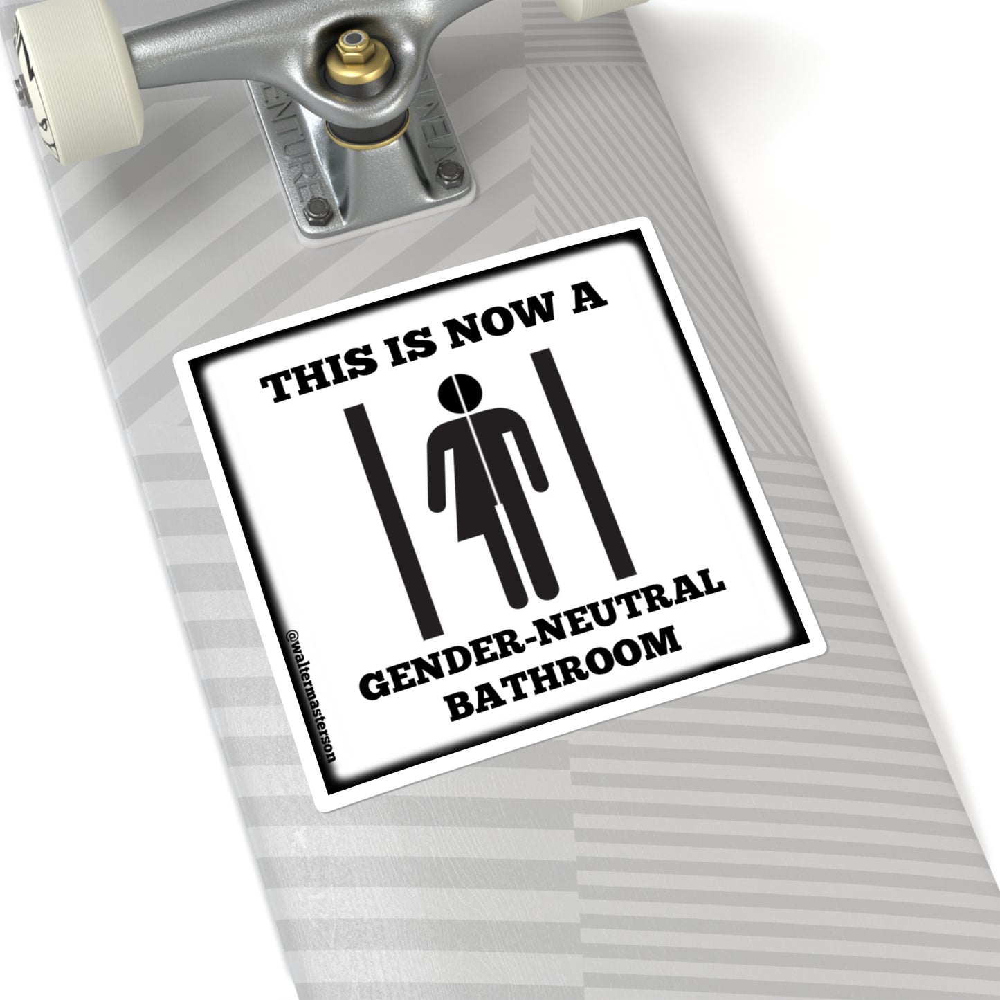 Gender Neutral Bathroom Label