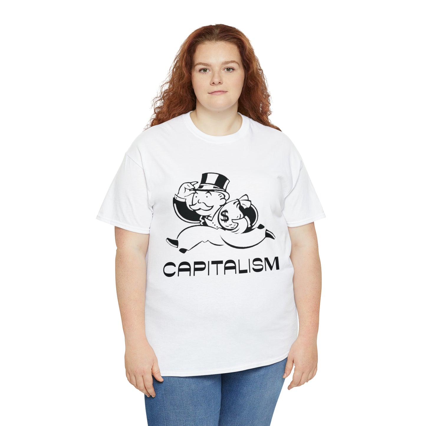 Capitalism Monopoly Man Tee