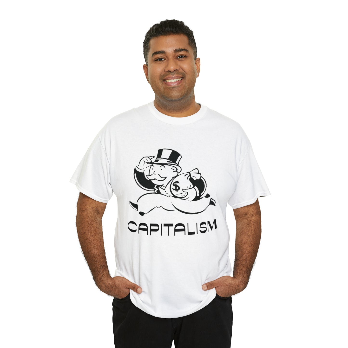 Capitalism Monopoly Man Tee