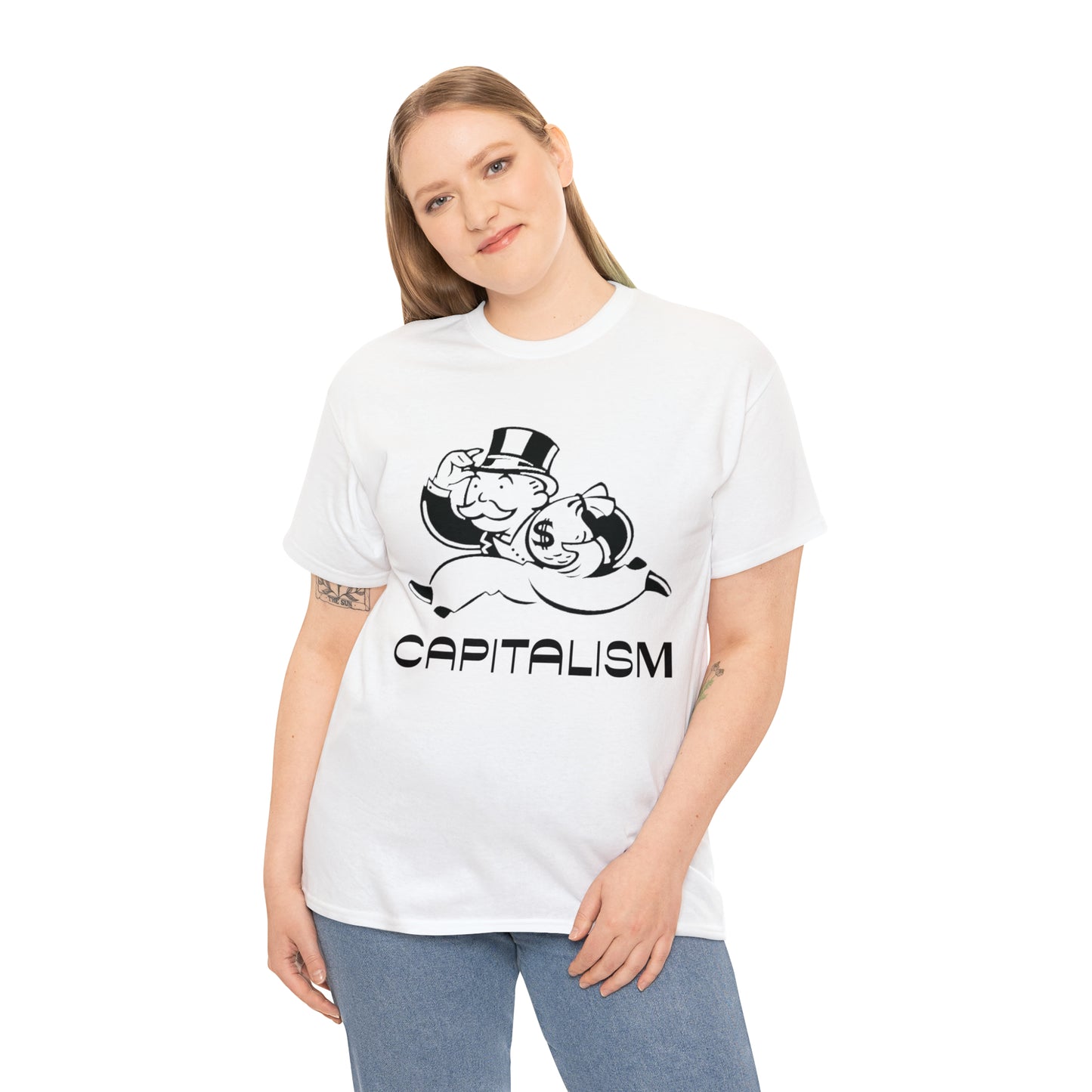 Capitalism Monopoly Man Tee