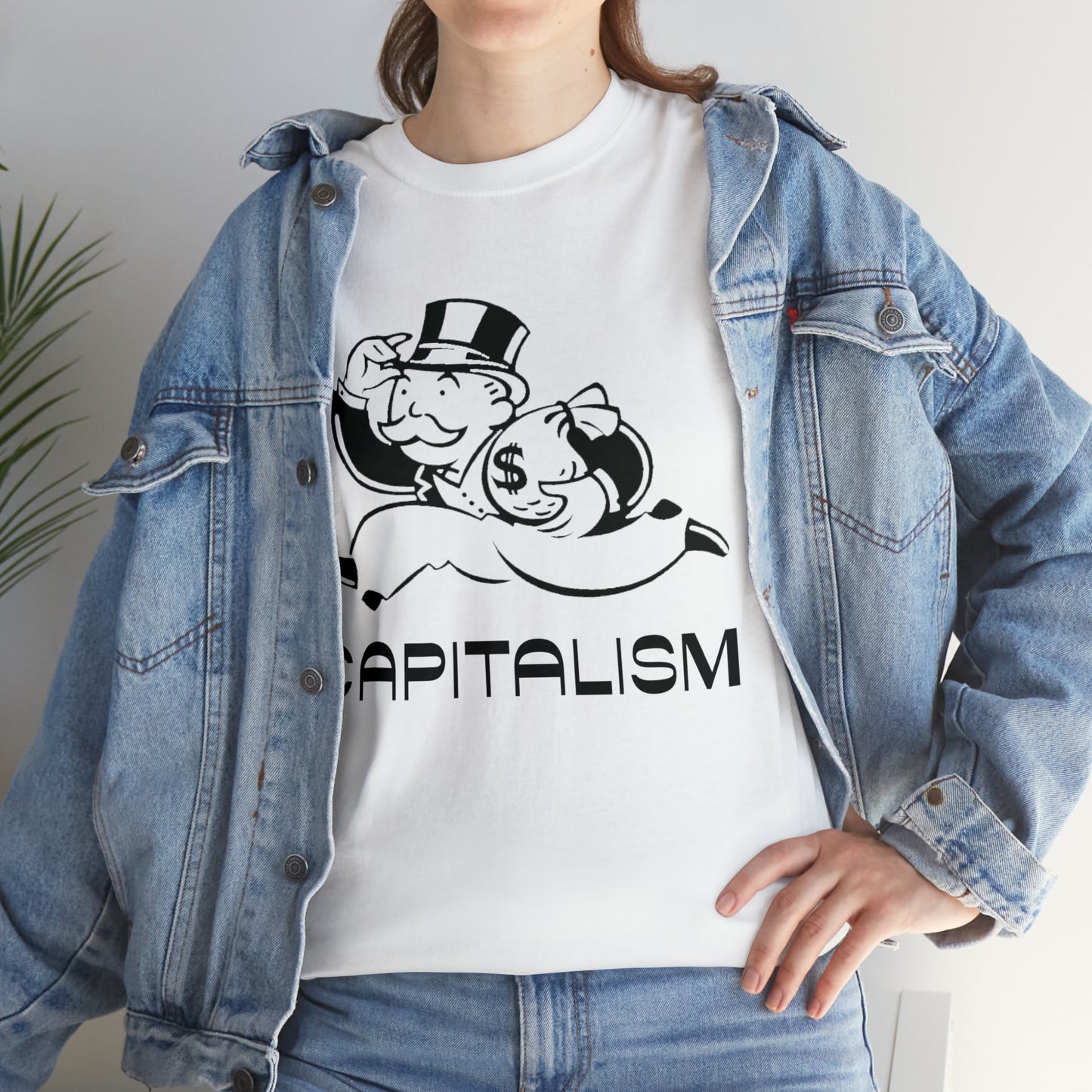 Capitalism Monopoly Man Tee