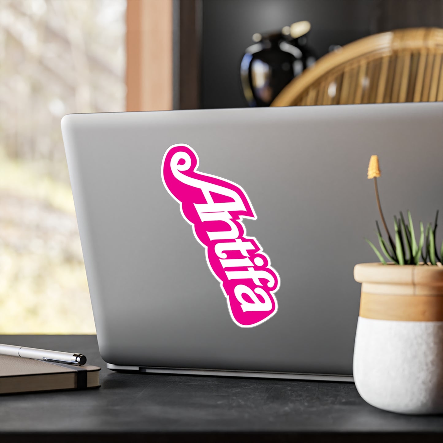 Barbie Antifa Vinyl Decal