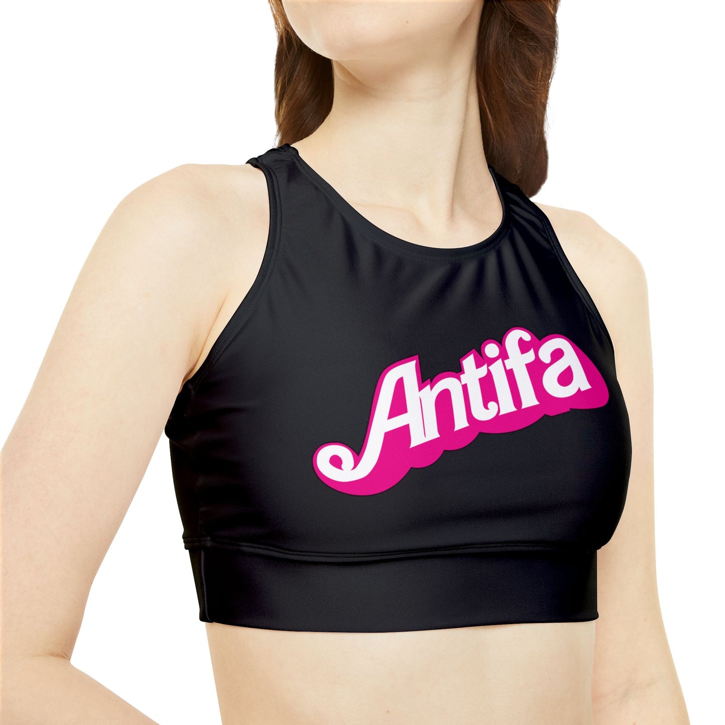 Barbie Antifa Crop Top