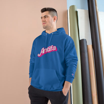 Barbie Antifa Champion Hooded Sweatshirt