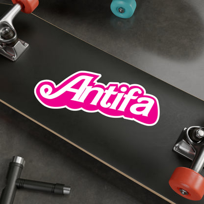 Barbie Antifa Vinyl Decal