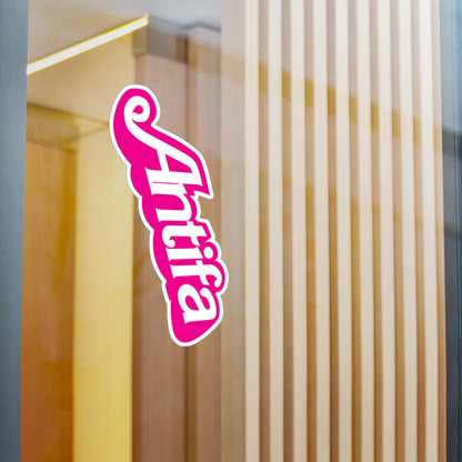 Barbie Antifa Vinyl Decal