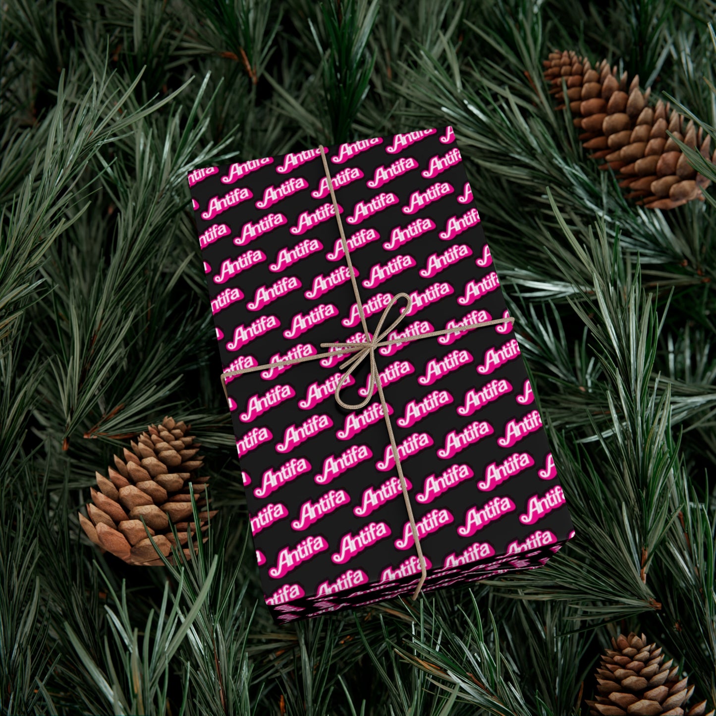 Antifa Gift Wrap Paper