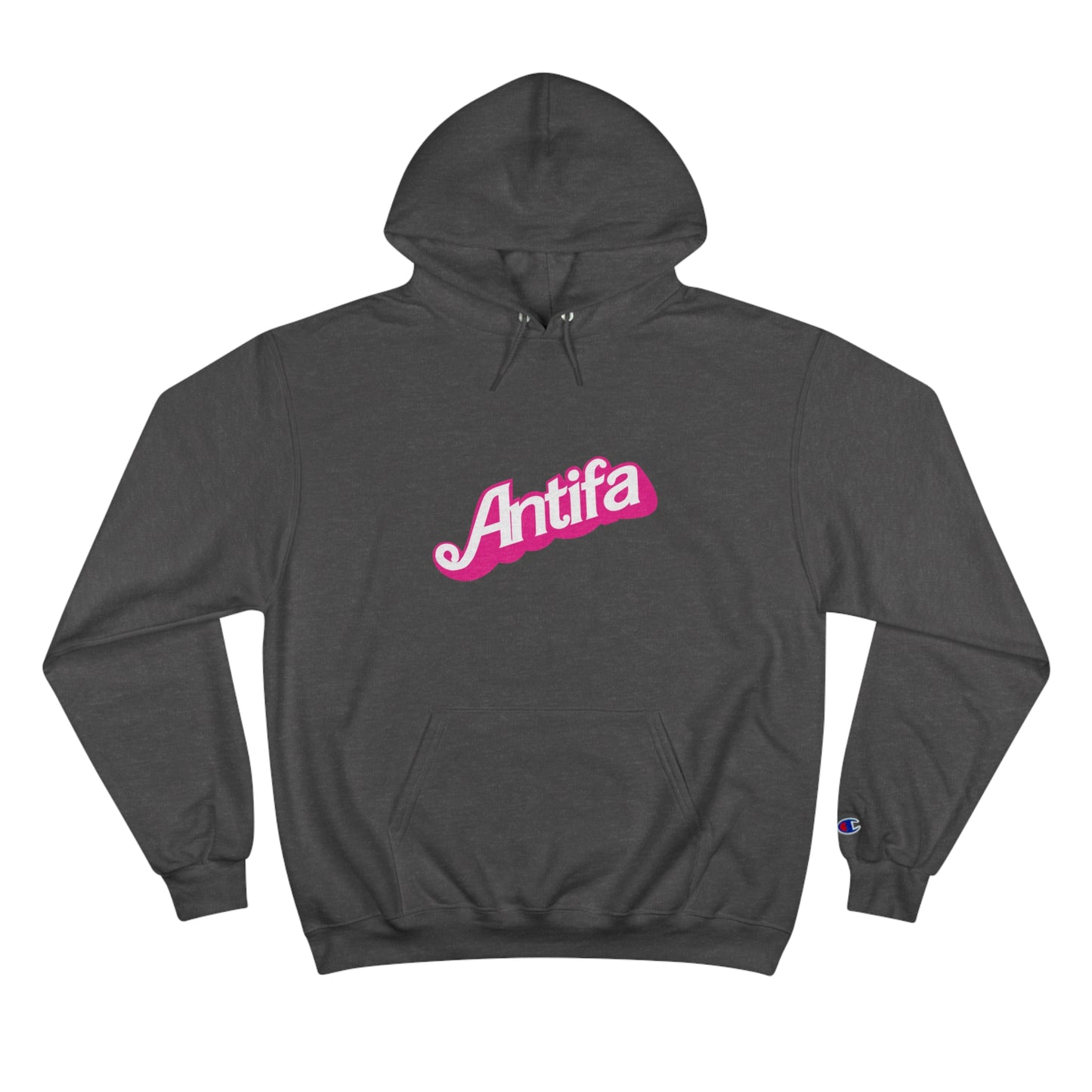 Barbie Antifa Champion Hooded Sweatshirt