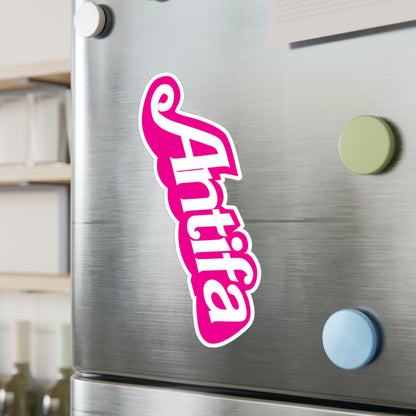 Barbie Antifa Vinyl Decal