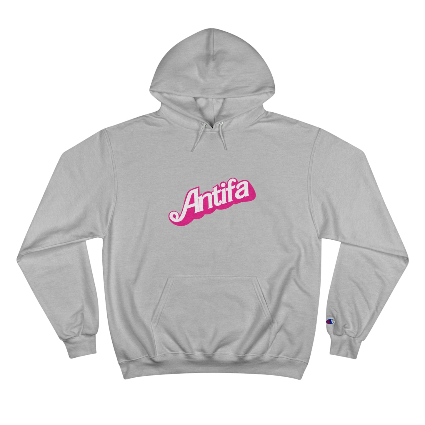 Barbie Antifa Champion Hooded Sweatshirt