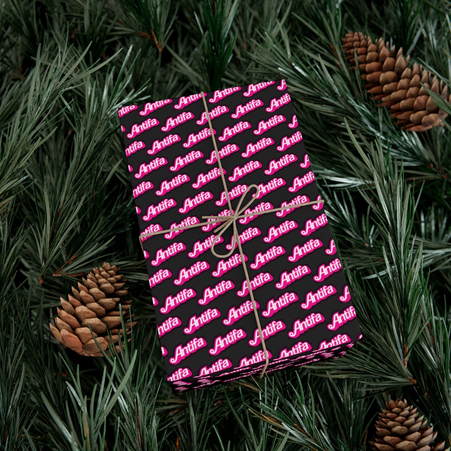 Antifa Gift Wrap Paper