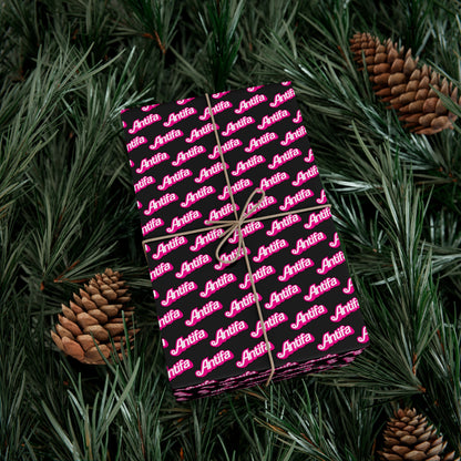 Antifa Gift Wrap Paper