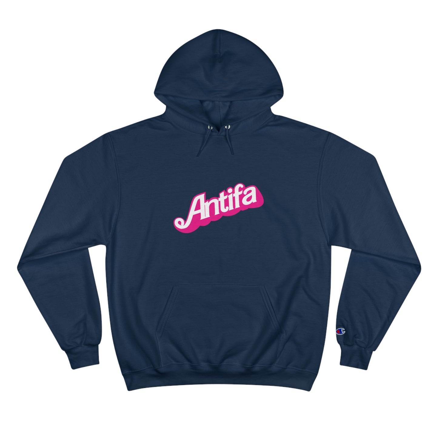 Barbie Antifa Champion Hooded Sweatshirt