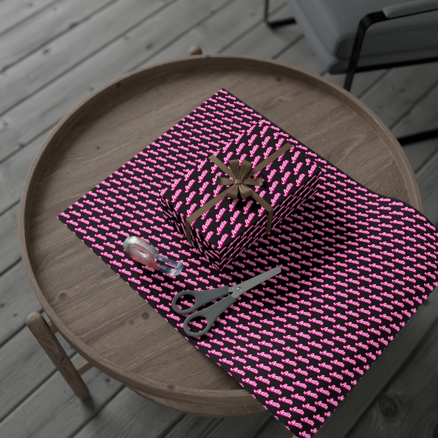 Antifa Gift Wrap Paper