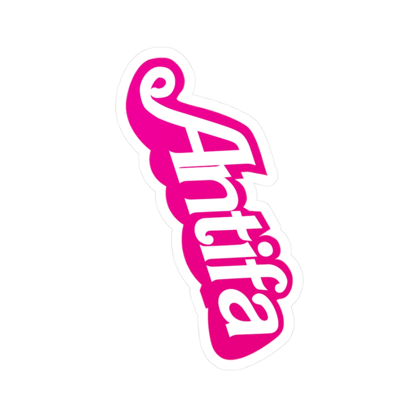 Barbie Antifa Vinyl Decal
