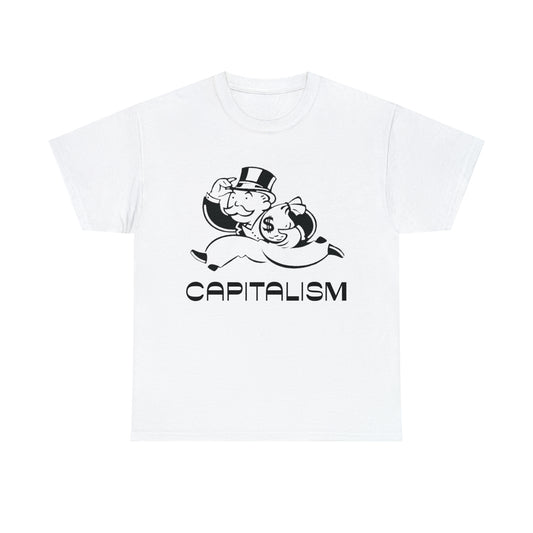 Capitalism Monopoly Man Tee